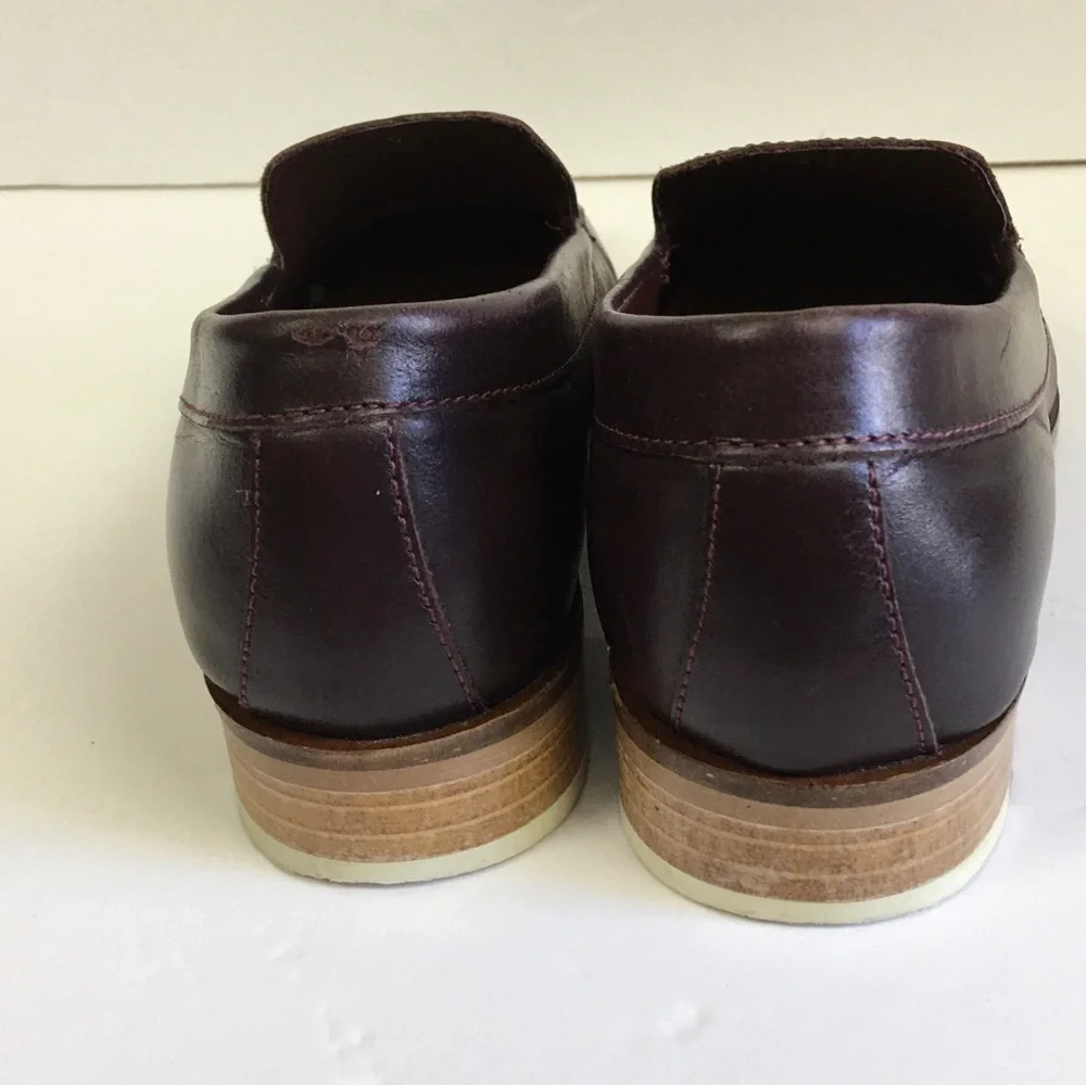 EVERLANE The Modern Loafer In Burgundy Made In Italy As Seen On Angelina Jolie